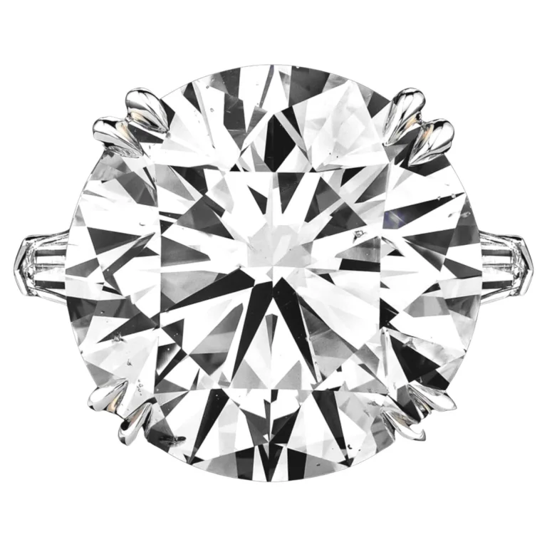 9.01 Carat Round Brilliant Cut Diamond Ring | VS1 Clarity | E Color | Timeless Luxury & Elegance