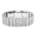 104-Carat Emerald Cut Diamond Tennis Bracelet | VVS-VS Natural Diamonds | Legacy Diamonds