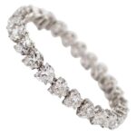 22-Carat Heart Diamond Tennis Bracelet | VVS-VS Natural Diamonds | Legacy Diamonds