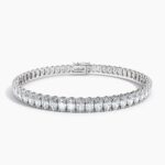 26-Carat Oval Diamond Tennis Bracelet | VVS-VS Natural Diamonds | Legacy Diamonds