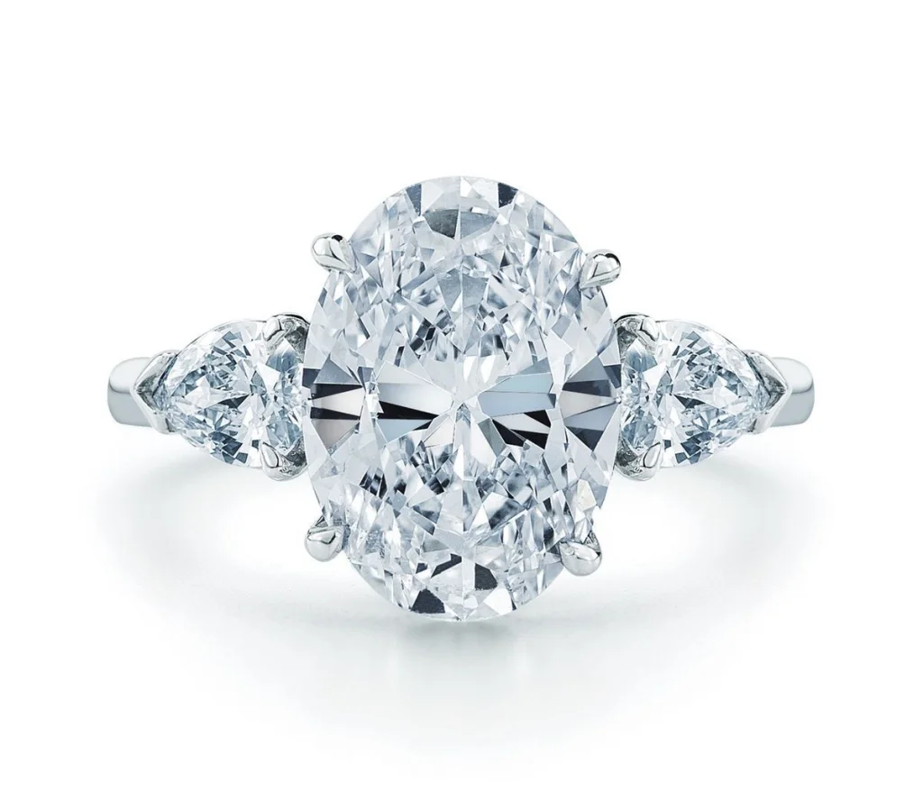GIA Certified 5.01 Carat Oval Cut Diamond Ring | VS2 Clarity | E Color | Timeless Elegance