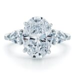 GIA Certified 5.01 Carat Oval Cut Diamond Ring | VS2 Clarity | E Color | Timeless Elegance