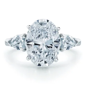 GIA Certified 5.01 Carat Oval Cut Diamond Ring | VS2 Clarity | E Color | Timeless Elegance