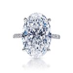 GIA Certified 5.02 Carat Oval Cut Diamond Ring | VS2 Clarity | F Color | Timeless Brilliance 0398