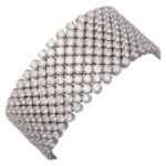 50-Carat Mesh Diamond Bracelet | VVS-VS Natural Diamonds | Legacy Diamonds
