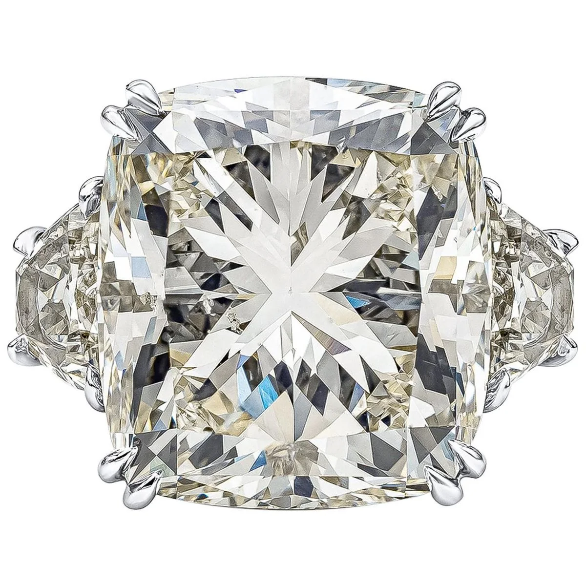 5.01 Carat Cushion Cut Diamond Ring | VS2 Clarity | G Color | Timeless Luxury