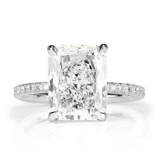 GIA Certified 5.01 Carat Cushion Cut Diamond Ring | VS2 Clarity | G Color | Timeless Elegance