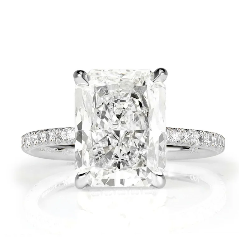 5.01 Carat Cushion Cut Diamond Ring | VS2 Clarity | G Color | Timeless Elegance