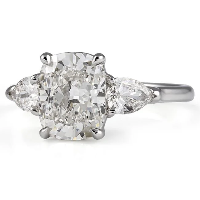 GIA Certified 5.02 Carat Cushion Cut Diamond Ring | VS2 Clarity | F Color | Timeless Brilliance