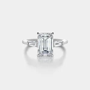 GIA Certified 7.01 Carat Emerald Cut Diamond Ring | IF Clarity | I Color | Timeless Sophistication