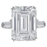 HRD Certified 5.09 Carat Emerald Cut Diamond Ring | VVS1 Clarity | I Color | Timeless Elegance