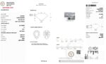 IGI Certified 5.01 Carat Pear Cut Diamond Ring | VVS1 Clarity | G Color | Exceptional Elegance - Image 2