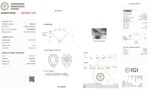 IGI Certified 5.01 Carat Pear Brilliant Cut Diamond Ring | VVS2 Clarity | I Color | Timeless Brilliance - Image 2