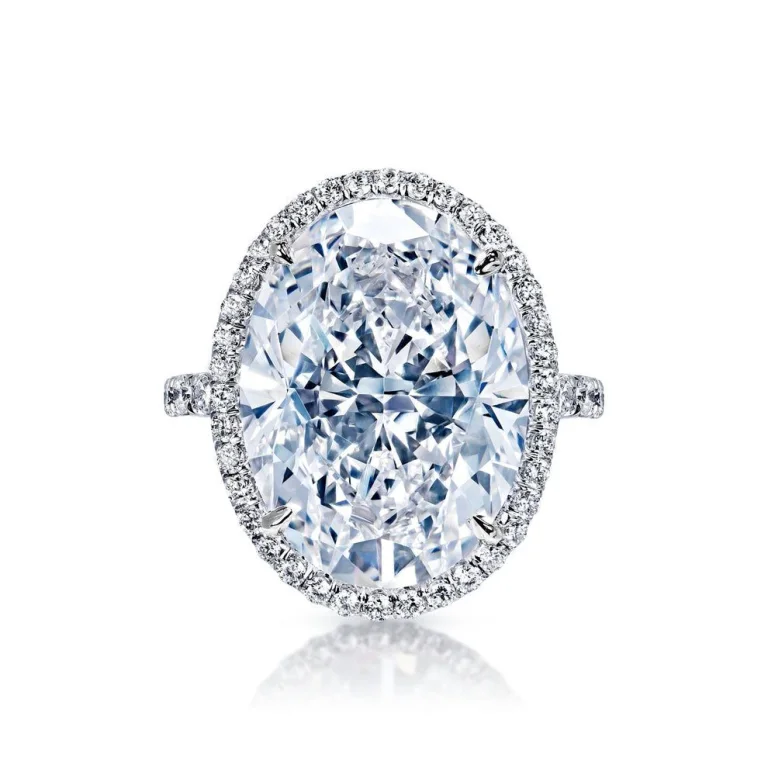 5.03 Carat Oval Cut Diamond Ring | VS2 Clarity | E Color | Timeless Luxury