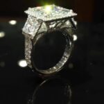 10-Carat Princess Cut Diamond Ring | Timeless Elegance