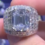 3-Carat Emerald Cut Diamond Ring | Timeless Elegance