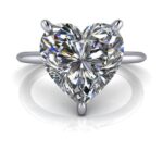 3-Carat Heart Brilliant Cut Diamond Ring | GIA Certified | Sale Price $47,000