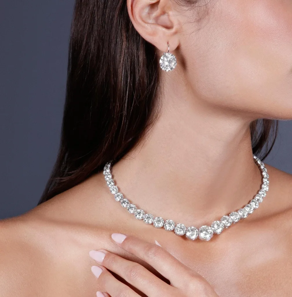 47-Carat Tennis Necklace | VVS-VS Natural Diamonds | Legacy Diamonds
