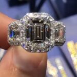 5-Carat Emerald Cut Diamond Ring | Timeless Elegance