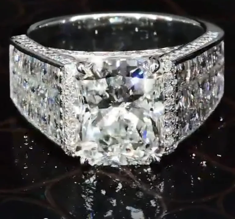 5-Carat Radiant Cut Diamond Ring | Timeless Elegance l4