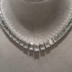 60-Carat Emerald Cut Diamond Necklace | Legacy Diamonds