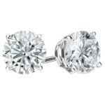 5-Carat Each Diamond Stud Earrings | Certified by GIA, IGI, and HRD