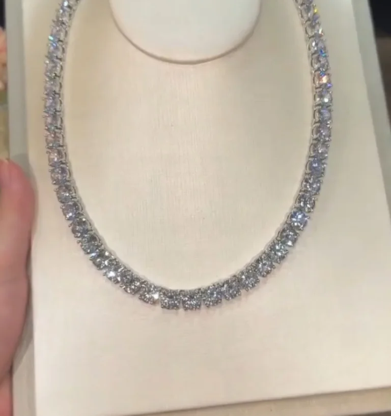 70-Carat Tennis Necklace | VVS-VS Natural Diamonds | Legacy Diamonds