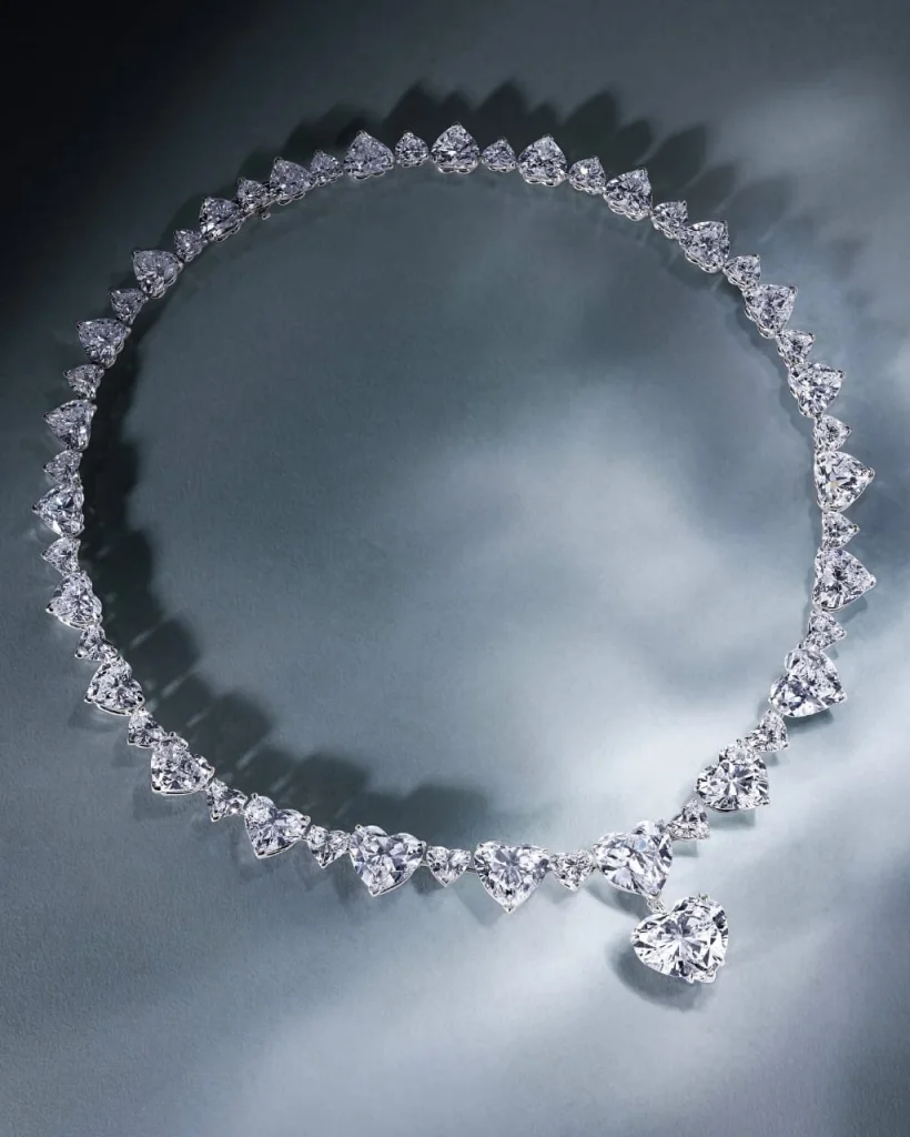 90-Carat Heart Diamond Necklace | Legacy Diamonds