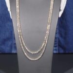 Dual Chain Tennis Necklace | 100-Carat Total Weight | Legacy Diamonds