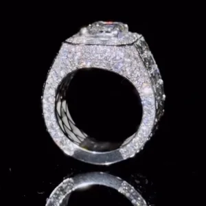 Elongated Radiant Cut 4-Carat Diamond Ring | GIA Certified