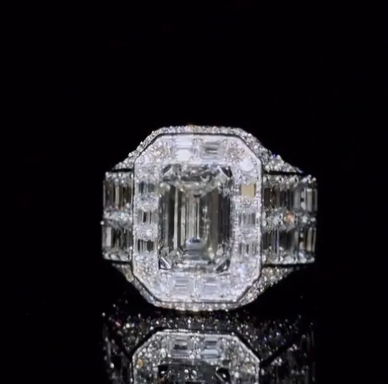 Emerald Cut 3-Carat Diamond Ring