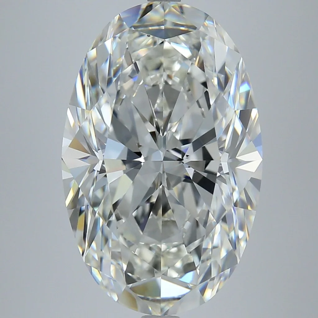 11.02-Carat Oval Cut Diamond | VS1 Clarity H Color | GIA Certified
