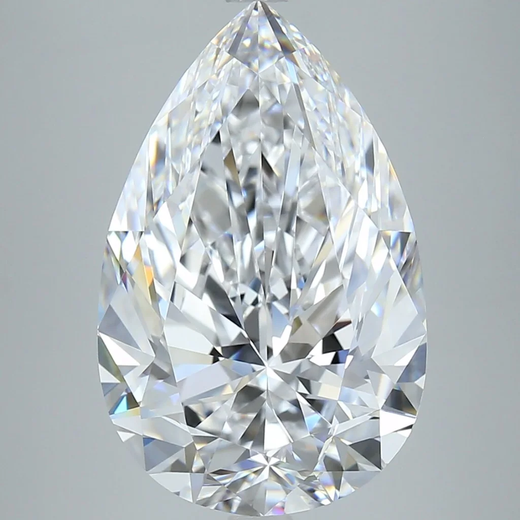 10.36-Carat Pear Shape Diamond | Flawless Clarity D Color | GIA Certified