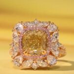 Stunning 2-Carat Fancy Yellow Cushion Cut Diamond Ring | GIA Certified