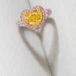 5-Carat Heart-Shaped Fancy Yellow Diamond Ring | GIA Certified