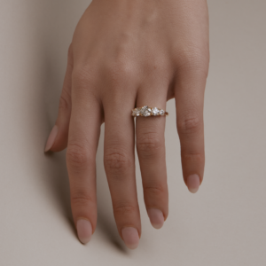 0.7 Carat Round Brilliant Statement | Brilliant White | SI | 14K White Gold