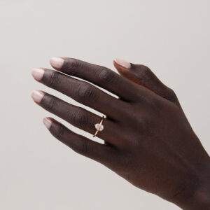 0.76 Carat Pear Statement | Brilliant White | 14K White Gold | Pure Sophistication