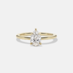 0.8 Carat Pear Statement | Brilliant White | 14K White Gold | Elegant Sparkle - Image 3