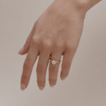 1 Carat Round Brilliant Statement | Brilliant White | 14K White Gold | Classic Charm