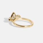 1.01 Carat Pear Statement | Brilliant White | 14K White Gold | Graceful Brilliance - Image 2