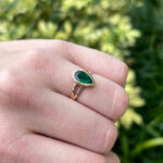 1.1 Carat Pear Statement | 14K White Gold | Graceful Brilliance