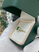 1.15 Carat Asscher Statement | 14K White Gold | Elegant Sparkle - Image 2