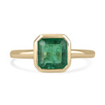 1.15 Carat Asscher Statement | 14K White Gold | Elegant Sparkle - Image 4