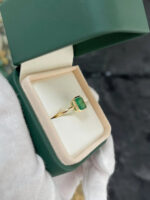 1.15 Carat Asscher Statement | 14K White Gold | Elegant Sparkle - Image 5