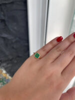 1.15 Carat Asscher Statement | 14K White Gold | Elegant Sparkle - Image 6