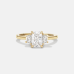 1.22 Carat Radiant Statement | Brilliant White | 14K White Gold | Graceful Brilliance - Image 2