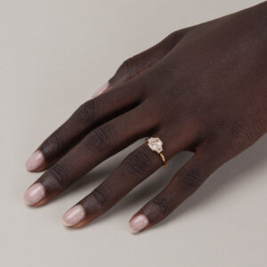 1.22 Carat Radiant Statement | Brilliant White | 14K White Gold | Graceful Brilliance