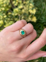 1.3 Carat Emerald-cut Statement | 14K White Gold | Refined Light - Image 2