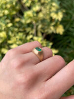 1.3 Carat Emerald-cut Statement | 14K White Gold | Refined Light - Image 4