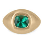 1.3 Carat Emerald-cut Statement | 14K White Gold | Refined Light - Image 6